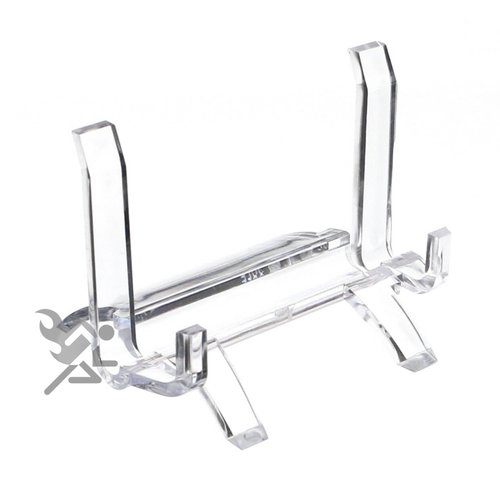OnFireGuy (10 3" Clear Mineral Fossil Coin Commemorative Slab Proof Set Display Stand Holder Easels