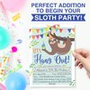 25 Sloth Birthday Invitations For Boys Birthday Invites For Girls - Kids Birthday Invitations Girl Birthday Party Invitations For Boys, Boys Birthday Invitations Kids Party Invitations For Girls