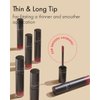 VIDIVICI Millennial Velvet Lip Tint - Thin, Comfortable & Long-Lasting Wear with Matte Finish - Seamless, Rich and Vibrant Shades - Moisture-Filled & Lightweight Texture. 0.15 fl.oz. (03 ROSY MUSE)