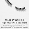 DUP Pack of 2 Pairs Furry Lash False Eyelashes, Japanese Long-Lasting Natural Look, Lightweight Fake Lashes for Everyday Wear Easily to Apply, Furry Lash 03 Natural