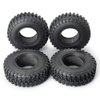 RCLIONS 4PCS 1.9inch RC Crawler Car Tires with Foam Insert for 1/10 RC Crawler Car SCX10,TRX4,SCX10-II,SCX10-III