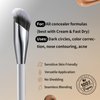 Albeaut Concealer Brush, Angled Under Eye Makeup Small Foundation Precision Face Blending Brush (193 concealer brush)