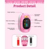 Child Pulse Oximeter, Oxygen Monitor for Kids Baby and Blood Oxygen Saturation Heart Rate Monitor with Automatic Shut-Down, One Directions OLED Display, Include 2 X AAA Batteries