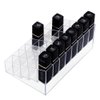 HBlife Lipstick Holder, 40 Spaces Clear Acrylic Lipstick Organizer Display Stand Cosmetic Makeup Organizer for Lipstick, Brushes, Bottles, and More