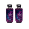 Bath and Body Works Gift Set of of 2 - 10 Fl Oz Shower Gel (Dark Kiss) Multicolor