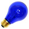 SYLVANIA I00049507 11710 25A1Tb/Rp 125V Standard Transparent Colored Light Bulb,Blue