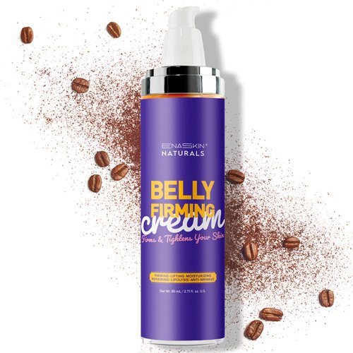 Enaskin Naturals Belly Firming Cream for Skin Tightening Flat Cellulite Cream for Stomach &amp; Thigh...