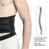 NeoTech Care Back Brace - Breathable & Adjustable Support for Lower Back Pain - Double Pull Compression Straps - Lifting Spine Protection Vest - Black (Size L)