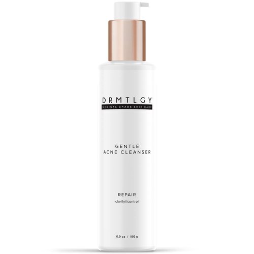 DRMTLGY Acne Cleanser - Oil-Free Salicylic Acid Cleanser & Face Wash for Acne Prone Skin