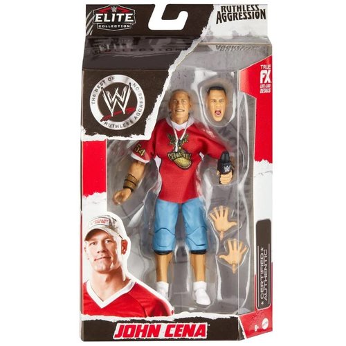 WWE Elite Collection Ruthless Aggression Series Articulated Wrestling Action Figures (John Cena)