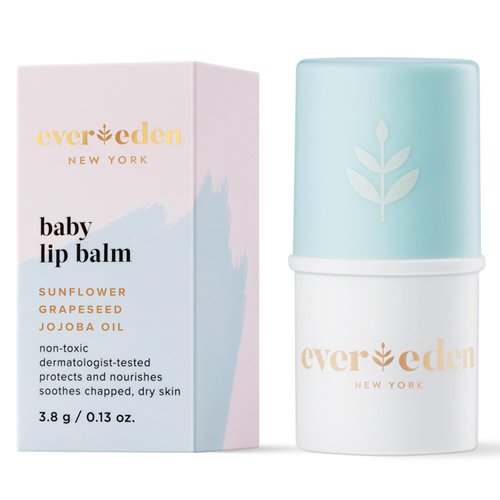 Evereden Baby Lip Balm, 0.13 oz | Clean Baby Care | Non-toxic and Fragrance Free Baby Skincare