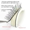 Bellelfin Self Adhesive False Eyelashes Reusable Fluffy Eyelashes Natural Look No Glue Self Adhesive Fake Eye Lashes Pack for Women Girls DIY Eyelash Extensions#01