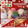 EMOME 408 PCS Christmas Temporary Tattoos, Xmas Glitter Tattoo Stickers for Kids Individually Wrapped Bulk, Merry Christmas Stocking Stuffers for Boys and Girls Party Favor Decorations Supplies