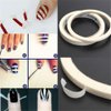 yueton Pack of 6 Soft Manicure Nail Art Tips Guide Tapes Striping Line Sticker Decor Tool