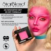 Mehron Makeup StarBlend Cake Makeup | Wet/Dry Pressed Powder Face Makeup | Powder Foundation | Red Face Paint & Body Paint 2 oz (56g)