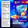 Electrolytes Powder Hydration Packets – Recovery Drink Mix with Sodium, Potassium, Magnesium, Calcium, Vitamin C & Zinc – Sugar Free, Keto, Non GMO & Vegan – Strawberry Lemonade – 16 Sticks