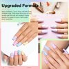 AIMEILI Soak Off Spring Summer Gel Polish Easter Pastel Pink Yellow Blue Purple Gel Nail Polish Easter Decorations Nail Art Color Set Of 12pcs X 8ml - Kit Set 9
