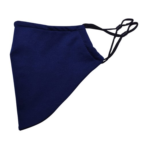 Beard Face Mask for Men with a Beard, Bearded Men Face Mask, Reusable and Comfortable Beard Mask (Navy Blue (7 Inches) Gen 2)