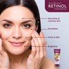 Retinol Gold Peel-Off Mask - Tightens, Lifts, Soothes & Hydrates Skin For Luminous Finish - Real Gold Helps Firm & Brighten While Flower Extracts Nourish & Restore Youthful Texture