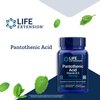 Life Extension Pantothenic Acid 500 mg – Pantothenic Acid with Calcium Supplement – Essential B Vitamin For Optimal Health - Once Daily - Gluten-Free, Non-GMO, Vegetarian – 100 Capsules