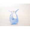 Generic Marbled turquoise blue and white acrylic hair claw clip
