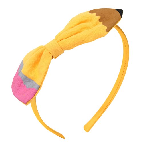 Big Hair Bow Teacher Outfits for Women Yellow Bow Hair Clips School Supplies for Teachers Back to School Hair Accessories Cute Hair Barrettes for Hair Styling (C)