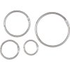 ACCO Loose Leaf Binder Rings, 1-1/2", Silver, 100 Rings/Box (72204)