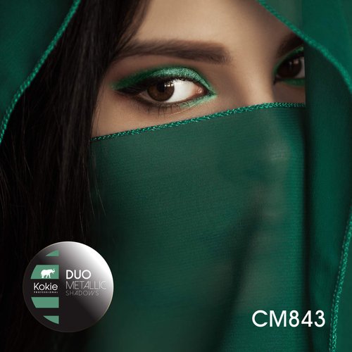 Kokie Cosmetics Duo Metallic Eyeshadow Deep Sea