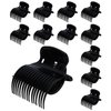 Hair Curler Clips - 12 Pcs Versatile Roller Clips for Effortless Curls and Waves