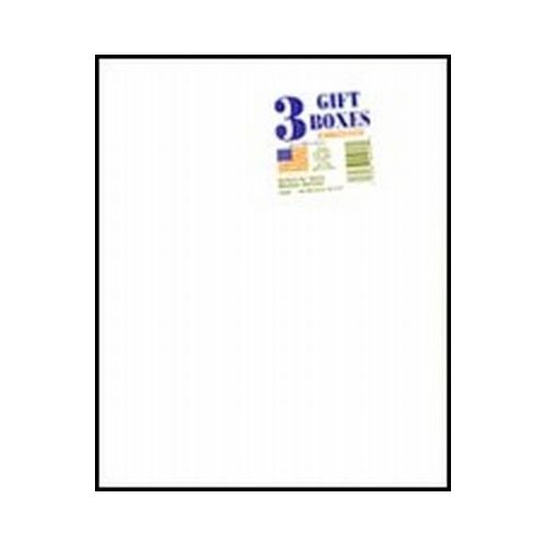 White Shirt Gift Box 3-Count (Pack of 6)