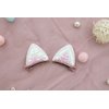 Summer Crystal 4 Pairs Sequins Cat Ears Kitty Ears Hair Clips - For Girls and Women - Stylish Hair Accessory for Birthdays, Costumes, Halloween, Holidays, and Parties (4Pairs BFFP)