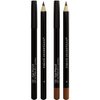 Naked Cosmetics Black Eyeliner & Brown Eyeliner Pencil for Makeup - Waterproof Eyeliner Pencil & Smudge Proof Eyeliner for Women - Smooth Glide & Long Lasting Eyebrow Pencil Eye Liner Set of 2