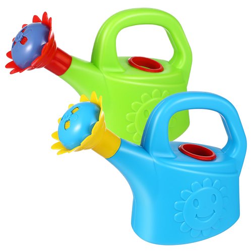 Kisangel 2 Pcs Kids Watering Can Kids Watering Pot Toy Bathtub Toys for Toddlers Boys Girls(Random Color)