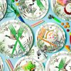 One Lucky Duck Party Supplies - 96PCS Mallard Duck Plates and Napkins Tableware Set Includes 9'' Plates 7'' Plates Napkins Forks Duck Hunting Themed Baby Shower Party Supplies Serves 24 Guests