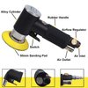 2" and 3" Random Orbital Air Mini Sander, Pneumatic Sander for auto sanding tools, 15,000 RPM Air angle sander, Pneumatic angle sander,Dual Action Polisher