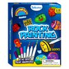 Skillmatics Rock Painting Kit - Mess-Free Art & Craft Activity for Girls & Boys, Craft Kits & Supplies, DIY Creative Activity, Christmas Gifts for Kids Ages 4, 5, 6, 7, 8, 9, 10, 11,12