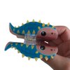 Novelty Brown Ankylosaurus Dinosaur Hair Clip,Acetate Claw Clips,Hair Clips for Women