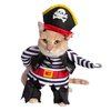Pet Krewe Dog Pirate Costume & Cat Costume Medium | Pet Costume with Arms, Pirate Hat, Tunic, and Cape - Perfect for Christmas Holiday, Parties, Photoshoots, Gifts for Dog & Cat Lovers