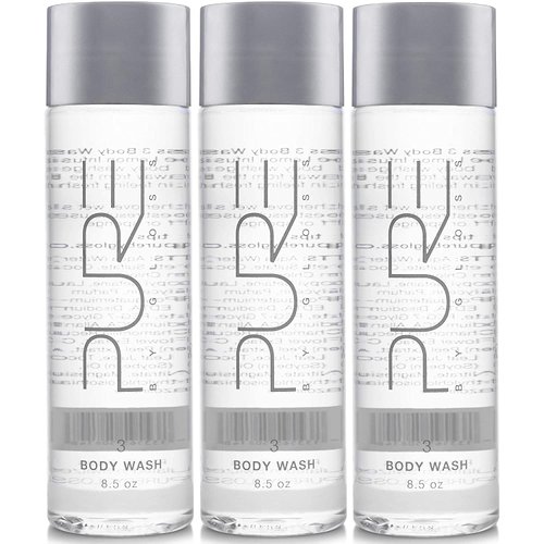 Pure By Gloss Body Wash – Fresh Lemon Scent – for All Skin Types – Cruelty Free and Paraben Free – Luxurious Moisturizing, Softening & Smoothing Formula – for Men, Women, Kids – 8.5oz Each – 3 Pack
