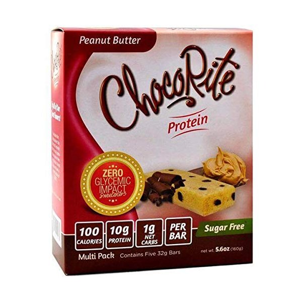 ChocoRite - Peanut Butter Protein Bars by Healthsmart Foods