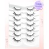 Wispy Eyelashes Natural Lashes Natural Eyelashes Fake Lashes Natural False Eyelashes Strip Lashes Wispy Lashes Flared-01