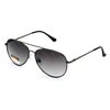 V.W.E. Aviator Progressive No Line Reading Glasses Tri-Focal Reader Outdoor Sunglasses (Gunmetal, 2.50)
