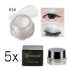 5Pcs Cosmetic Eyliner Eyeshadow Powder Puff Foundation