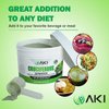 AKI Cruciferous Superfood Green Mix Powder - Made from Kale, Broccoli, Brussels Sprouts, Cabbage - Packed with Essential Phytonutrients & Vitamins (5.3oz/ 150G)