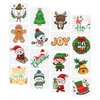 256Ct Christmas Tattoos Party Favors for Kids - Xmas Holiday Goodie Gift Bags Stocking Stuffers Supplies