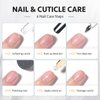 GAOY Cuticle Care Kit - Cuticle Oil and Cuticle Remover, 20ml 2 Pcs Cuticle Nourishes and Softener, Promotes Nail Growth and Strength