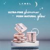 LAMEL Glow Highlighter: Face Make Up & Contour Palette in Deep, Vibrant Colors - Natural Shimmer - Compact Size & Perfect for Travel - Cruelty Free - 3.8gr/0.13 oz 401 (Luna)