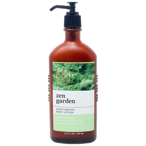 Bath & Body Works Aromatherapy Zen Garden Body Wash + Foam Bath and Body Lotion Set - Full Size