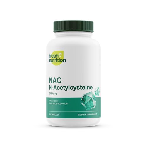 NAC Supplement - N Acetyl Cysteine - High Dosage 600mg - Amino Acids - Vegan Friendly - Pure NAC ...
