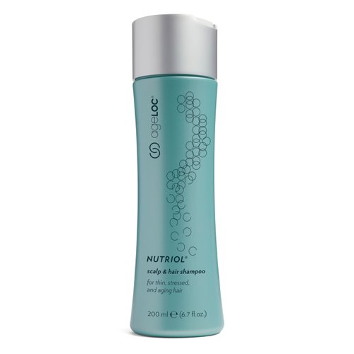 Nu Skin ageLOC Nutriol Scalp & Hair Shampoo | 6.7 fl. oz | Fuller Hair Formula with Vitamin E & Antioxidants | Nourishes Dry & Damaged Hair | Safe for Color-Treated Hair | Daily Use for All Hair Types